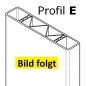 Preview: Bretter E (170x35) - Silbergrau - L=49 cm PVC