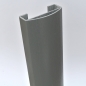 Preview: Handlauf U (90x40) - Basaltgrau - L= ca.20cm - Musterstück PVC