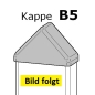 Preview: Kappe B5 - (60x25) - spitzform - Lehmbraun  (Standard für Dekor - Douglasie) PVC