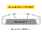 Preview: Handlauf T (150x45) - Astfichte - L=ca. 20cm - Musterstück PVC