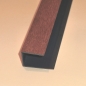 Preview: Abschlussprofil V-A - Golden Oak - L=198 cm - Nutaufnahme 15 bis 19 mm PVC