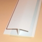 Preview: H-Profil V-H - Weiss - L=84 cm - Nutaufnahme 15 bis 19 mm PVC