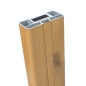 Preview: Querriegel L (80x35) - Astfichte - L=600 cm (PVC + Alu)