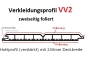 Preview: Verkleidungsbretter VV2 (200x17mm) verstärkt - Basaltgrau - L=600 cm PVC
