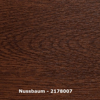 Pfosten S (100x100) verstärkt - Nussbaum - L=99 cm PVC