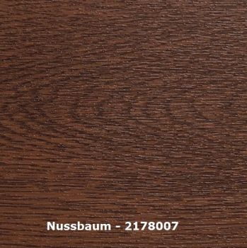 Pfosten H (120x120) - Nussbaum - L=74 cm PVC