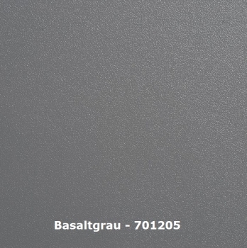 Pfosten G (100x100) - Basaltgrau - L= ca.20cm - Musterstück PVC