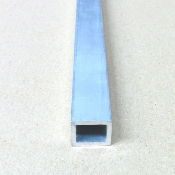 Rechteckrohr Alu (20x15x2) - L=59 cm (als Versteifung Sichtschutzbretter FB51)