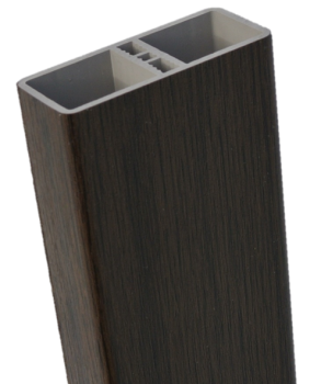 Latten B (60x25) - Eiche Dunkel - L= ca. 20cm - Musterstück PVC