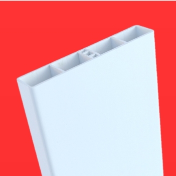 Kunststoffbretter P (130x25) - Weiss - Musterstück PVC