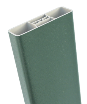 Latten C (85x25) - Moosgrün - L= ca.20cm - Musterstück PVC