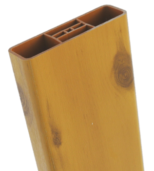 Latten C (85x25) - Astfichte - Musterstück PVC