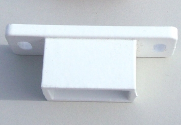 Halterung K - Weiss - Alu