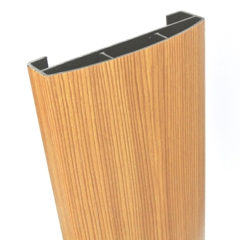 Handlauf T (150x45) - Lärche - L=ca. 20cm - Musterstück PVC