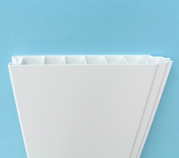 Sichtschutzbretter FB51 (153x20) - Weiss - L=54 cm PVC