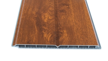 Verkleidungsbretter V1 (200x17x1 mm) - einseitig Golden Oak - L=149cm - PVC