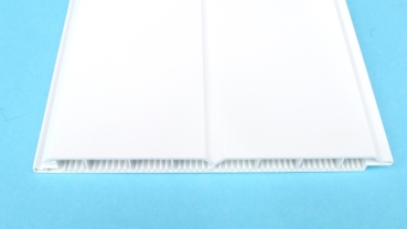 Verkleidungsbretter VV (200x17mm) verstärkt - Weiss - L=99 cm PVC