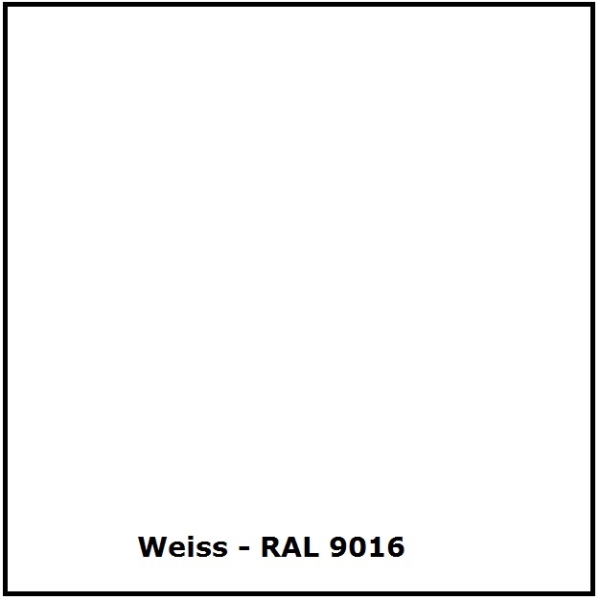 Bretter M  (150x20 mm) - Weiss - L=49 cm (Innen mit Hartschaum) PVC