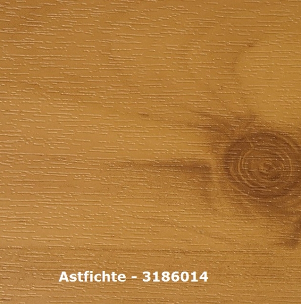 Eckprofil V-E - Astfichte - L=99 cm - Nutaufnahme 15 bis 19 mm PVC