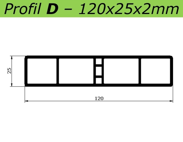 Kunststoffbretter D (120x25) -Astfichte - L=59 cm PVC