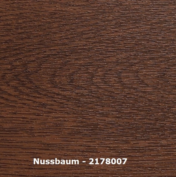 Pfosten H (120x120) - Nussbaum - L=74 cm PVC