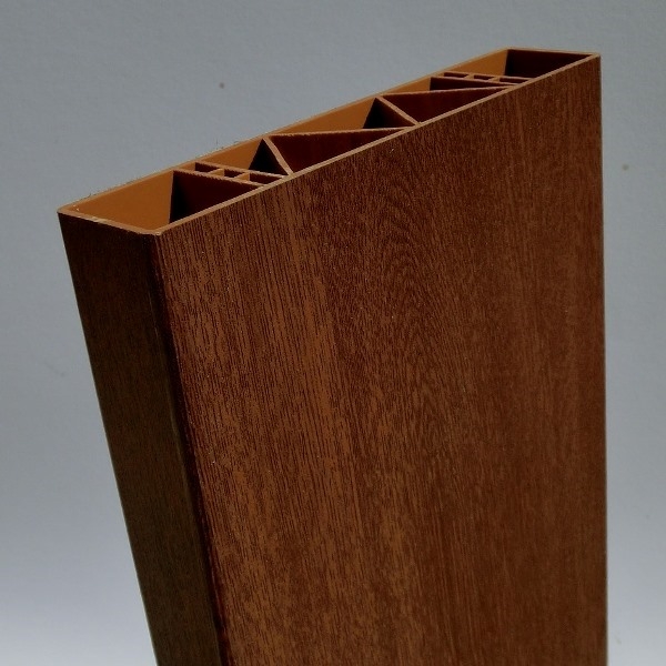 Bretter E (170x35) - Nussbaum - L=600 cm PVC