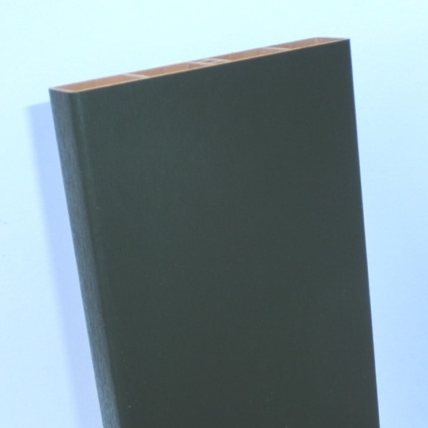 Kunststoffbretter P (130x25) - Dunkelgrün - L=74 cm PVC