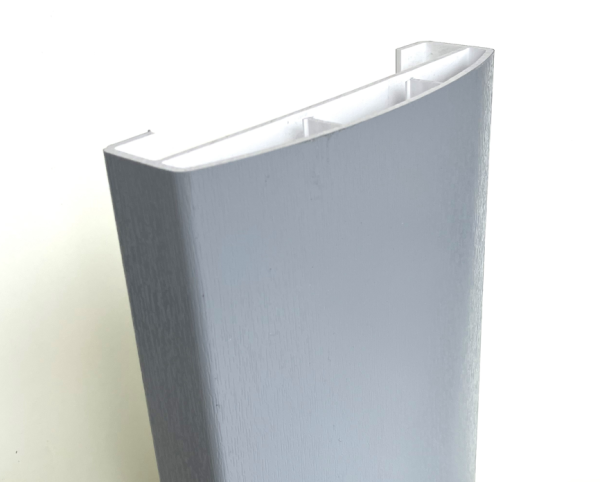 Handlauf T (150x45) - Silbergrau - L=600 cm PVC