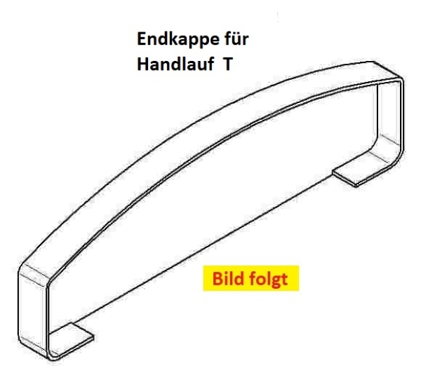 Kappe T1 - (150er) - flach - Dunkelgrün  (ähnlich RAL 6009) PVC