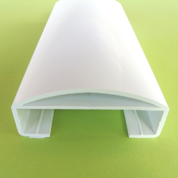 Handlauf U (90x40) - Weiss - L=49 cm PVC