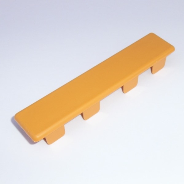 Kappe D1 - (120x25) - flach - Narzissengelb (Standard für Dekor - Oregon) PVC