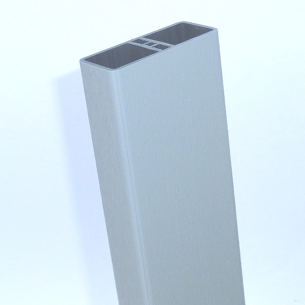 Latten B (60x25) - Silbergrau - L= ca.20cm -Musterstück PVC