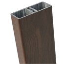 Latten B (60x25) - Nussbaum - L= ca.20cm - Musterstück PVC