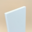 Bretter M  (150x20 mm) - Weiss - L=49 cm (Innen mit Hartschaum) PVC