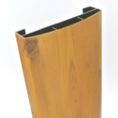 Handlauf T (150x45) - Astfichte - L=ca. 20cm - Musterstück PVC